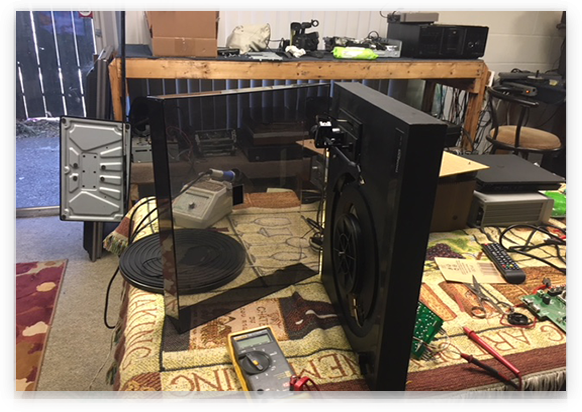 Video & Audio Repair — vintage electronics